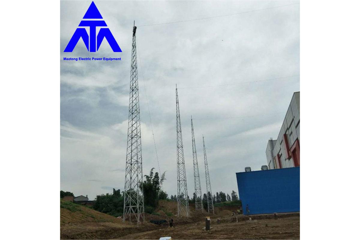 Galvanized Lattice Steel Lightning Support Tower- ခံနိုင်ရည်အားတည်ဆောက်ခြင်းအတွက် ဖြေရှင်းချက်