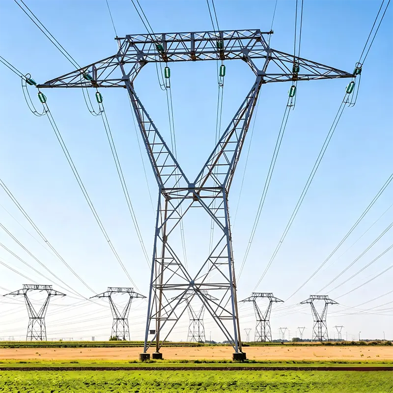 400kV High Voltage Transmission Line Tower