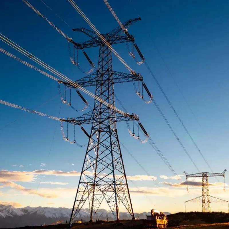 500kV ဗို့အား Lattice Steel Tower