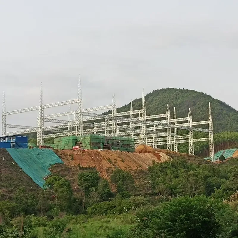 Electrical Transmission Substation Steel Structures များ၊