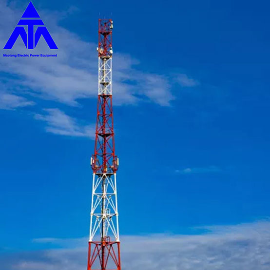 Microwave Communication Towers 4 Legged Lattice Towers